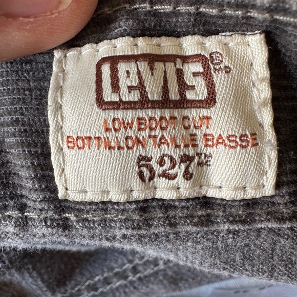 Levi's Men's Corduroy Pants - Gray - Picture 2 of 14